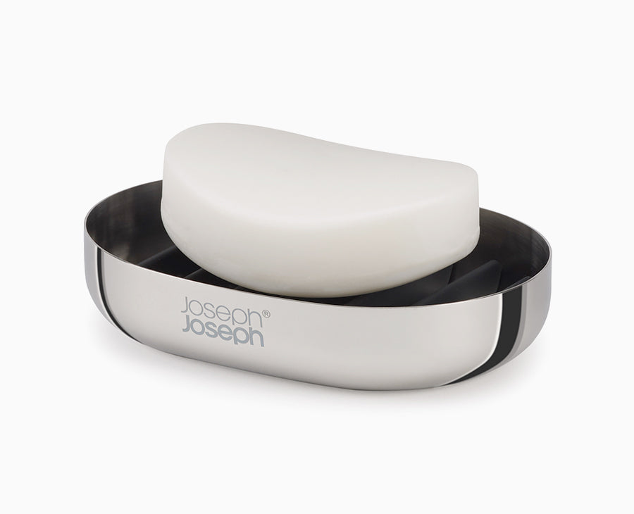 Porte Savon Acier Inox MIAMI Argent MSV Porte Savon Acier Inox MIAMI Argent MSV