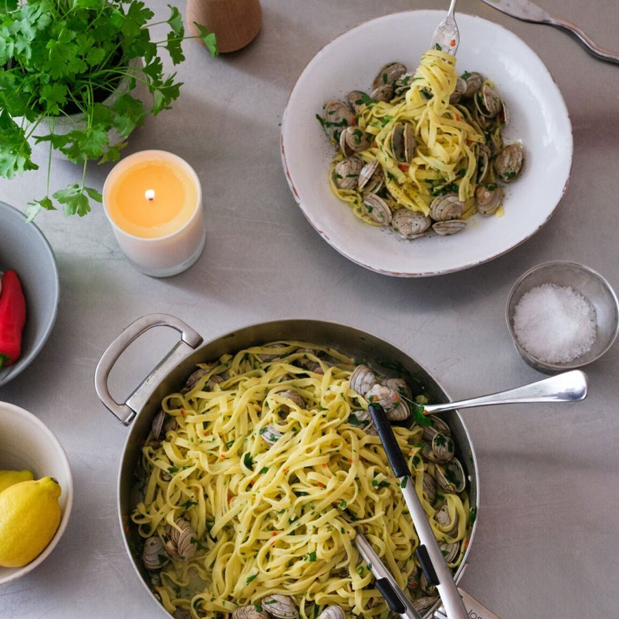 Linguines aux Saint-Jacques