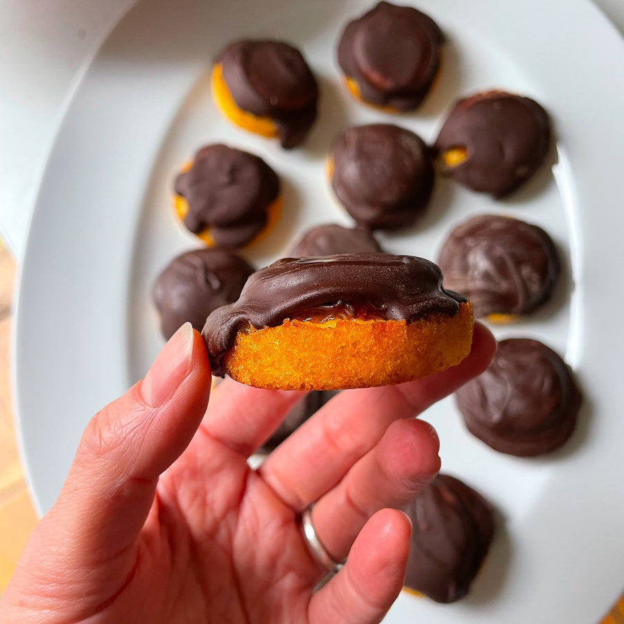 Jaffa Cakes à L'orange Sanguine