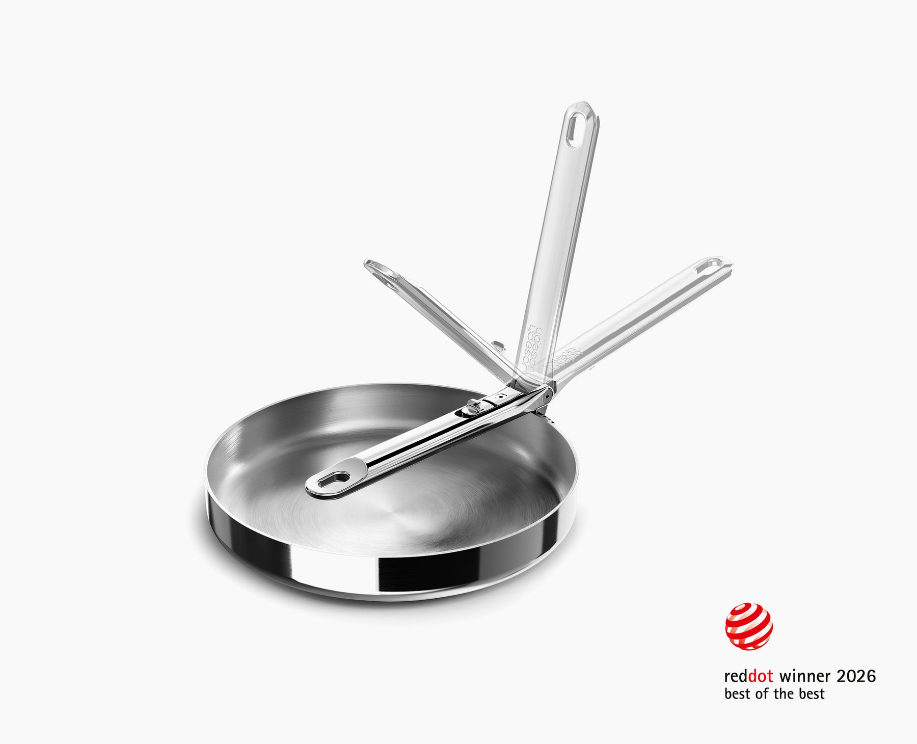 Poêle Anti-Adhésive en Inox 24cm Space Steel