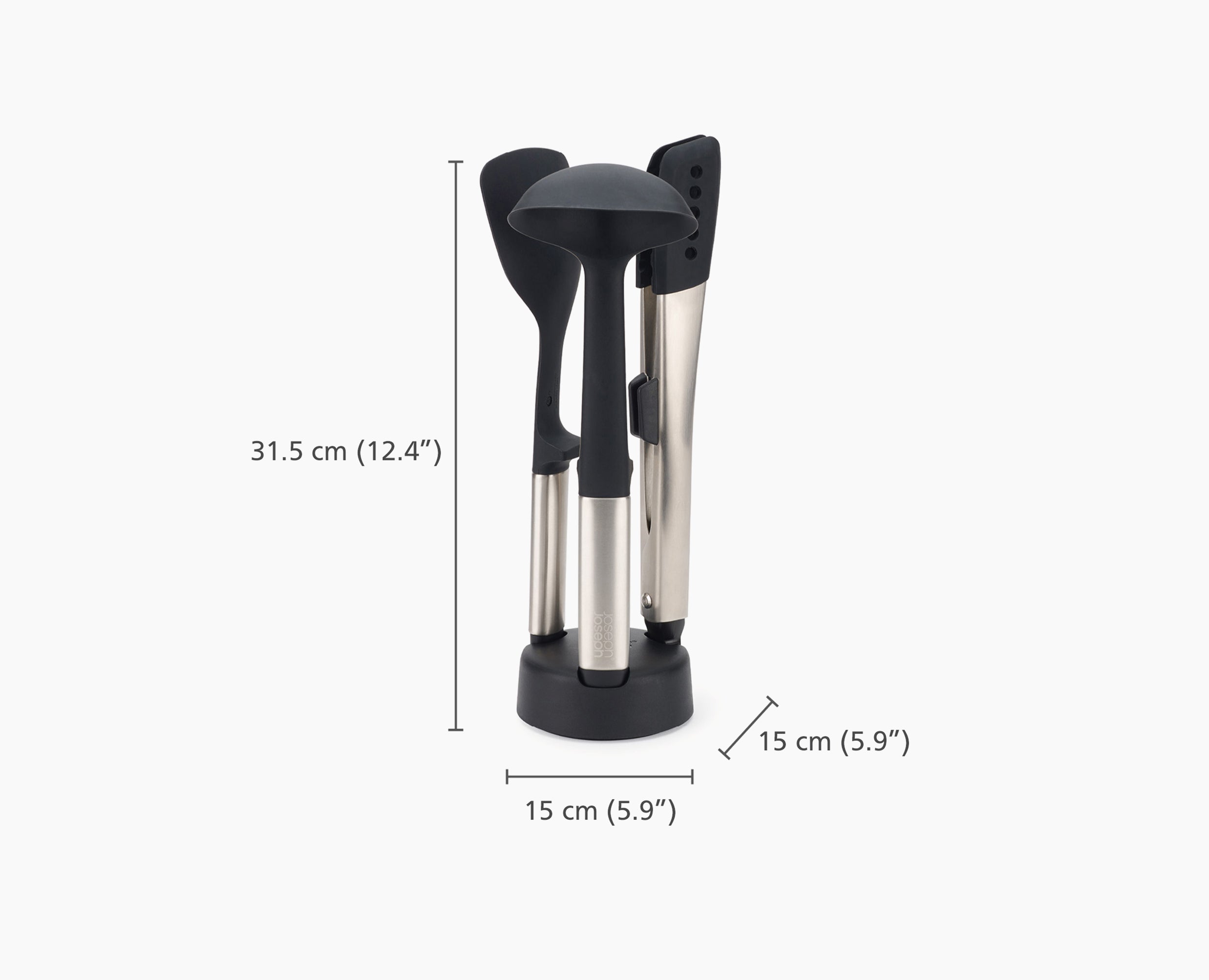 Elevate™ Fusion 3-piece Utensil Set with Compact Stand - 10569 - Image 9