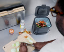 Poubelle Compost Anti Odeur Cuisine Gris Stack