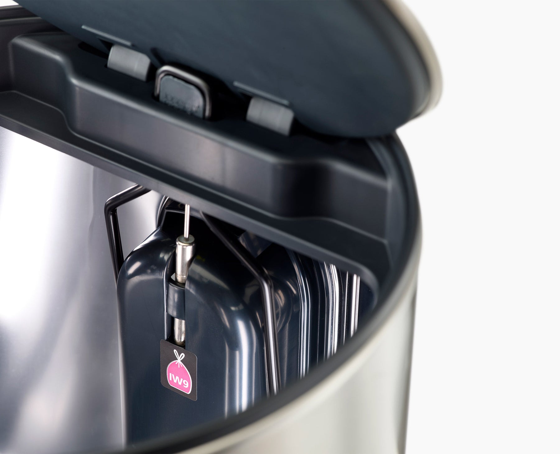 Arc™ 10L Easy-push Stainless-steel Pedal Bin Starter Set