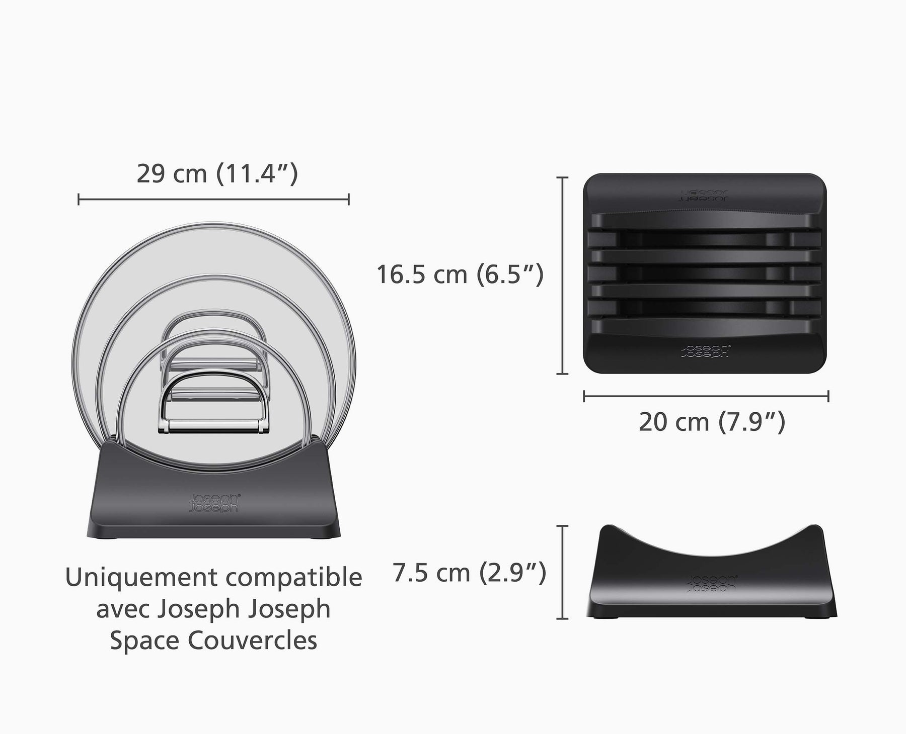 Space™ 3-piece Lid Storage - 45053 - Image 6