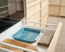 Ensemble de 3 plats moyen de cuisson antiadhésifs bleus Nest™ Bake