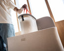 Tota 2 Trio 90L Panier à Linge de Séparation Champignon Clair