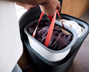 Tota 2 90L Panier à Linge de Séparation Gris Forêt
