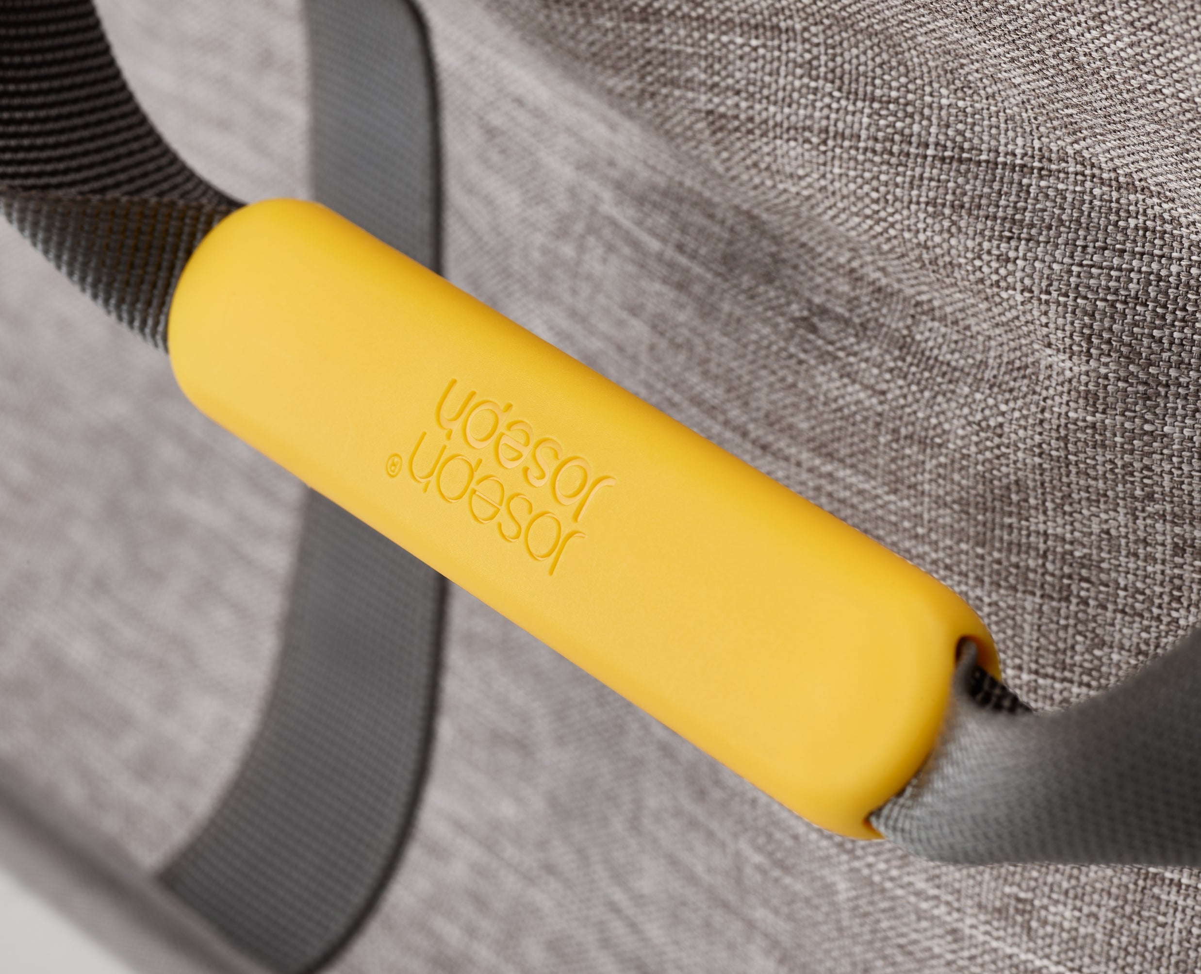 2-piece Large Grey Laundry Basket Set