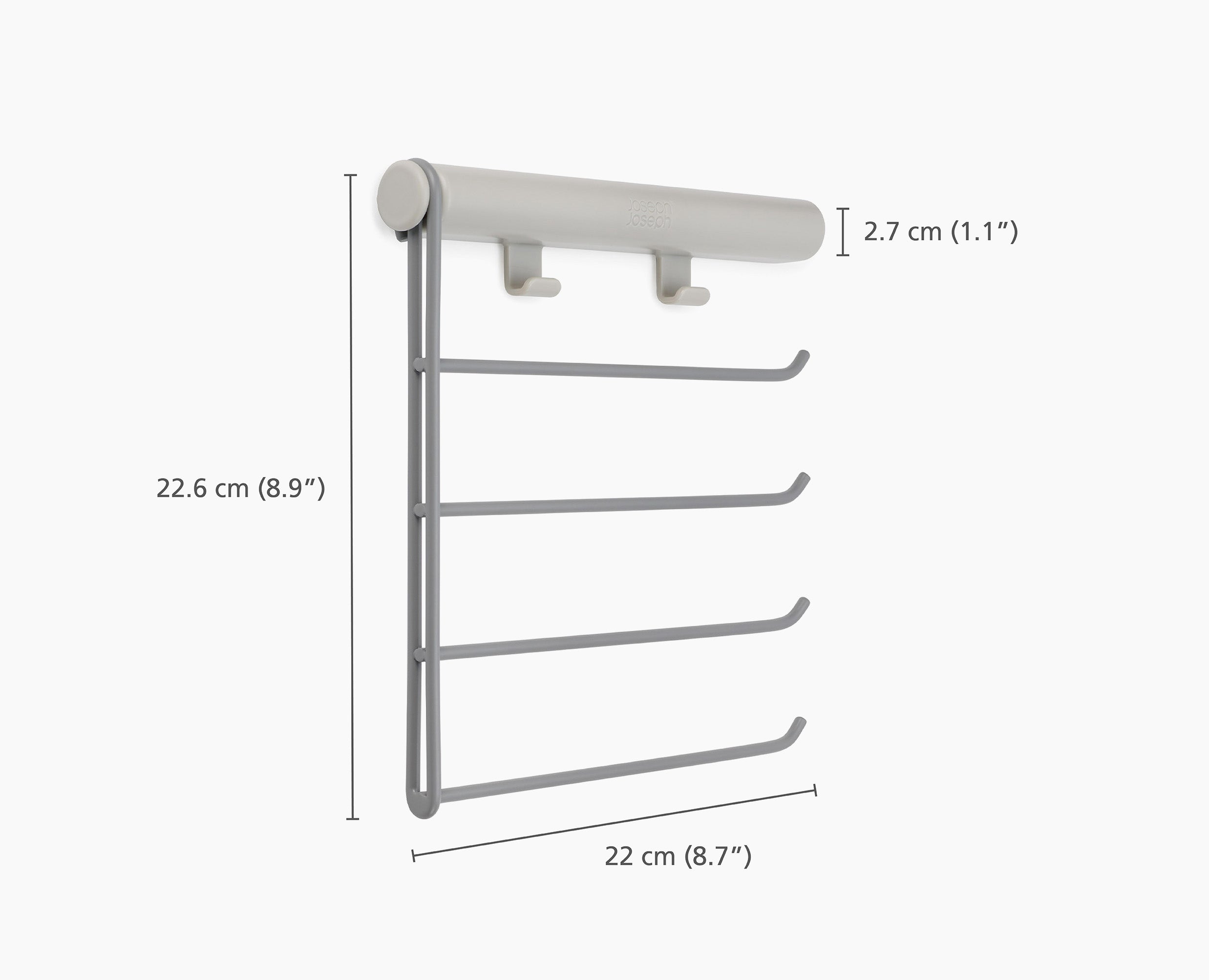 2 Cintres Organisateurs Pour Ceintures Et écharpes – Gain De Place Dans Le Placard, Noir