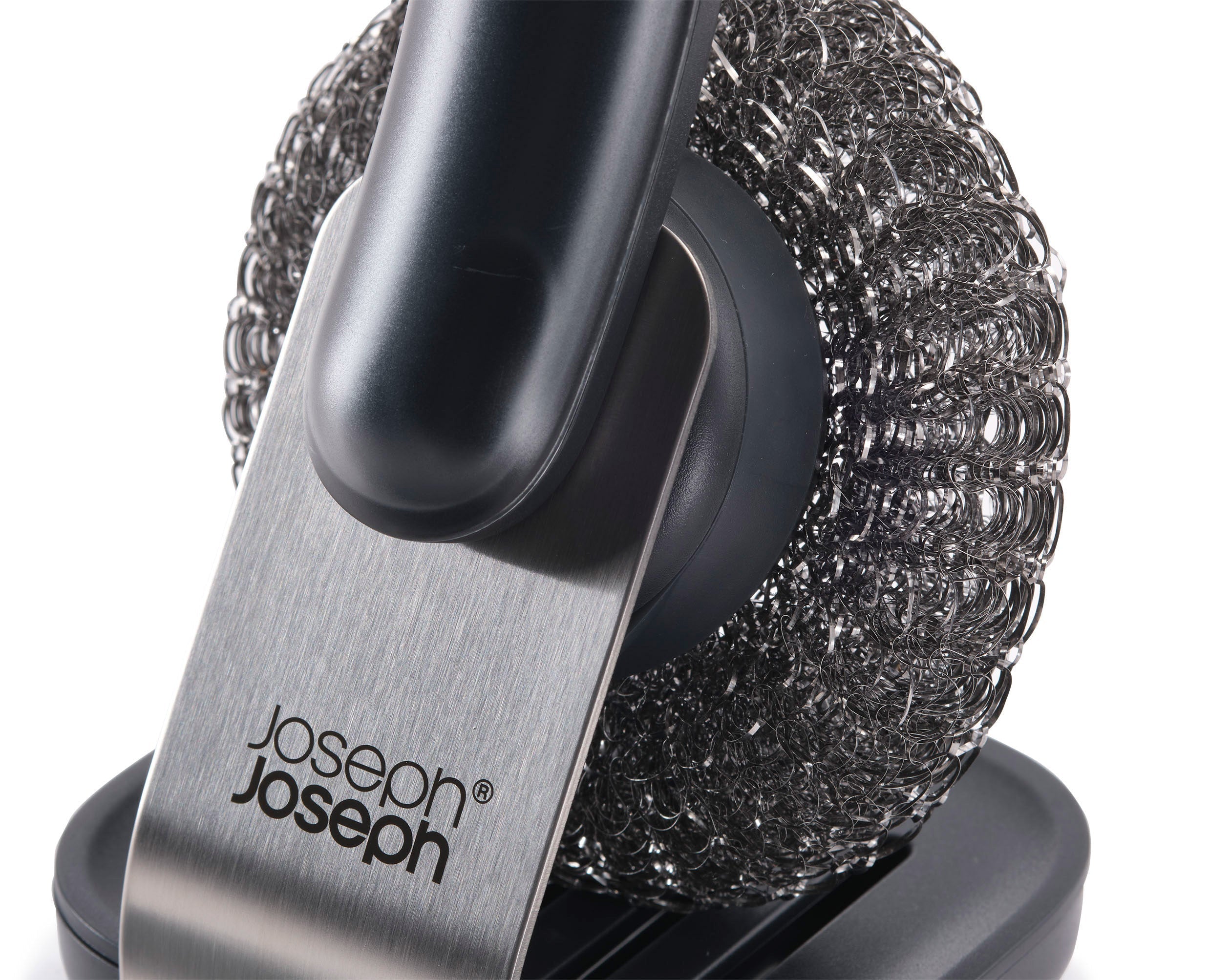 SinkTech™ Washing-Up Brush with Steel Stand &amp; Extra Heads