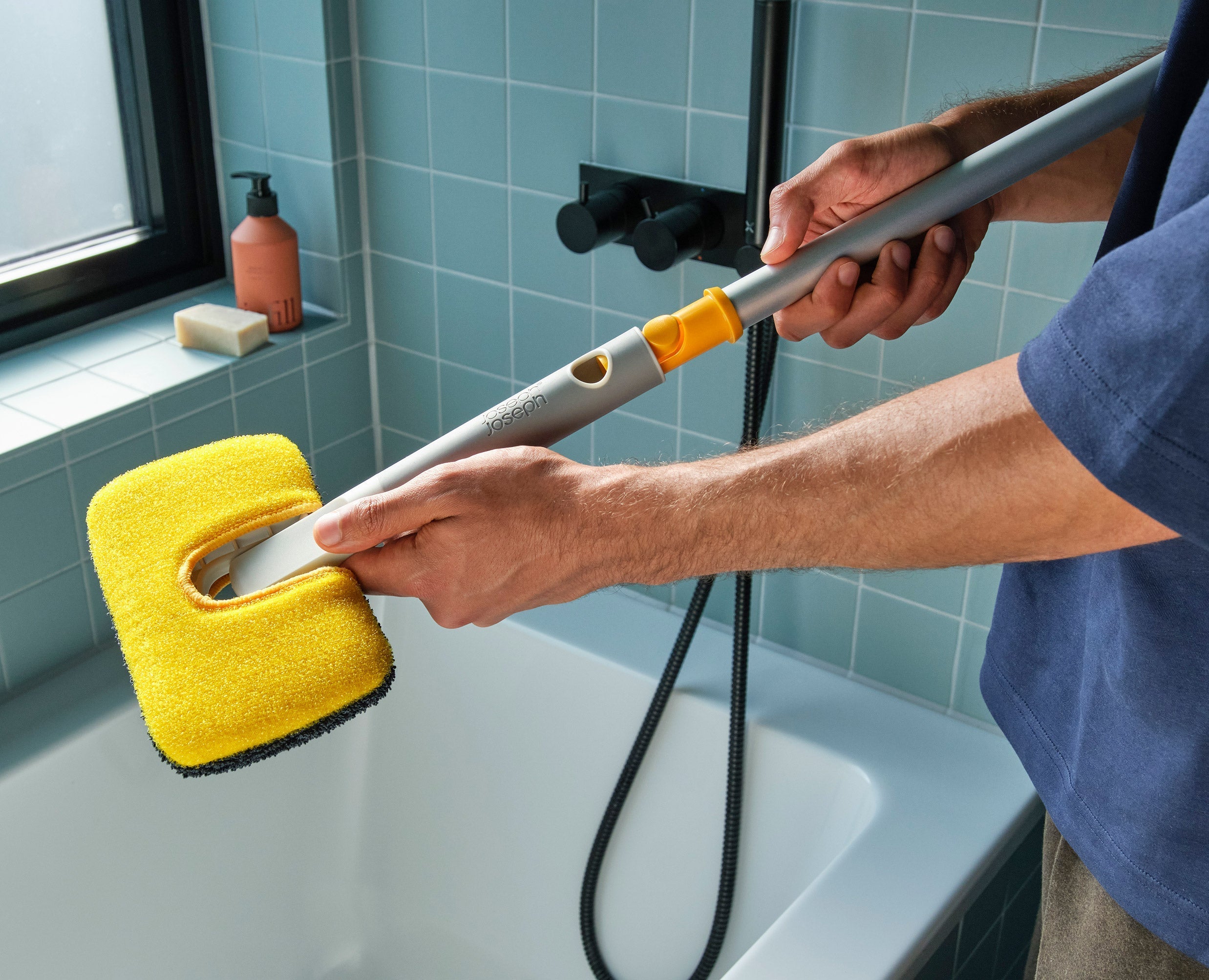 CleanTech™ 2-in-1 Surface Scrubber Tool with Replacement Pad