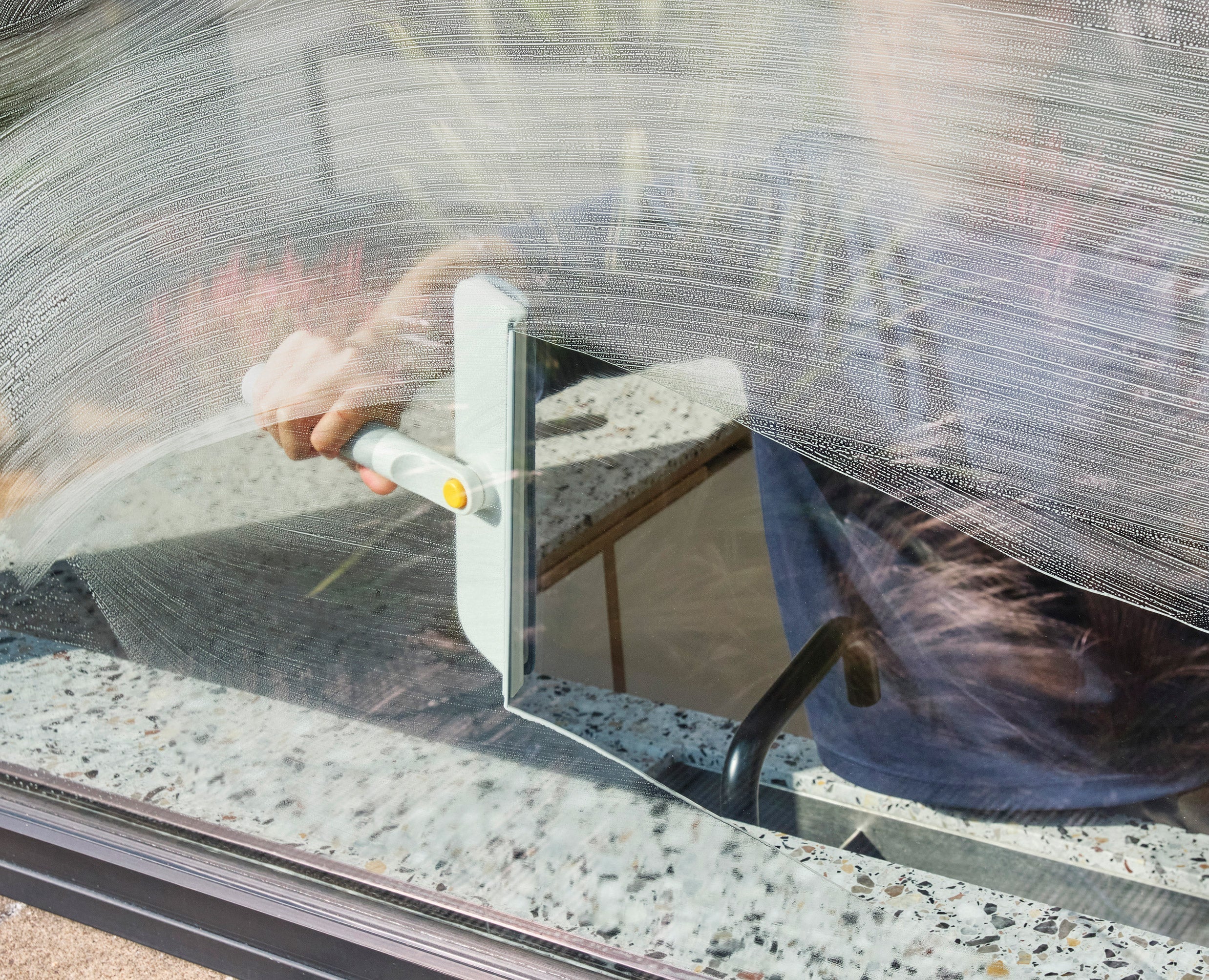 CleanTech™ 2-in-1 Glass Cleaning Tool with Replacement Pad