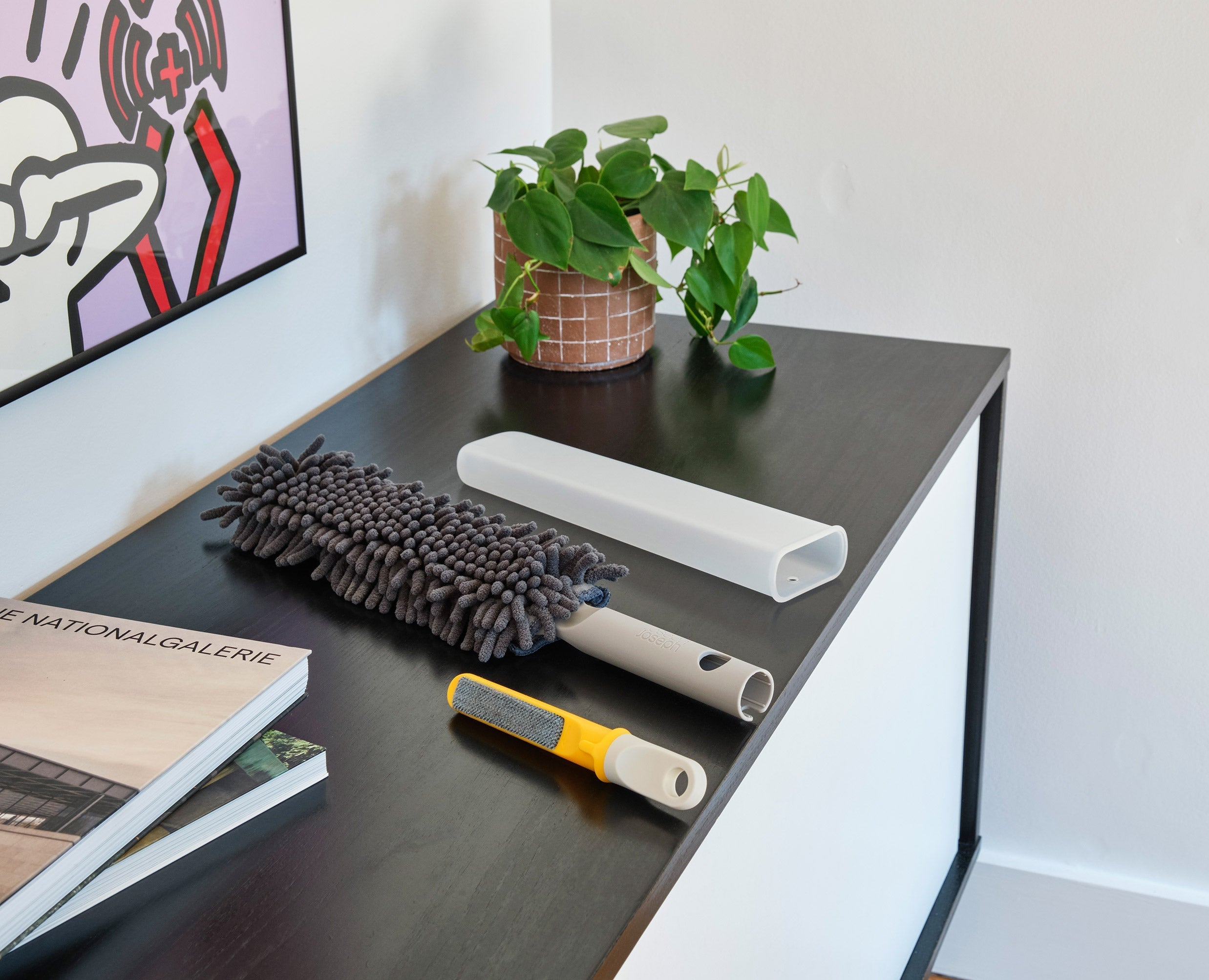 CleanTech™ 3-in-1 Duster with Storage Cover &amp; Extension Pole