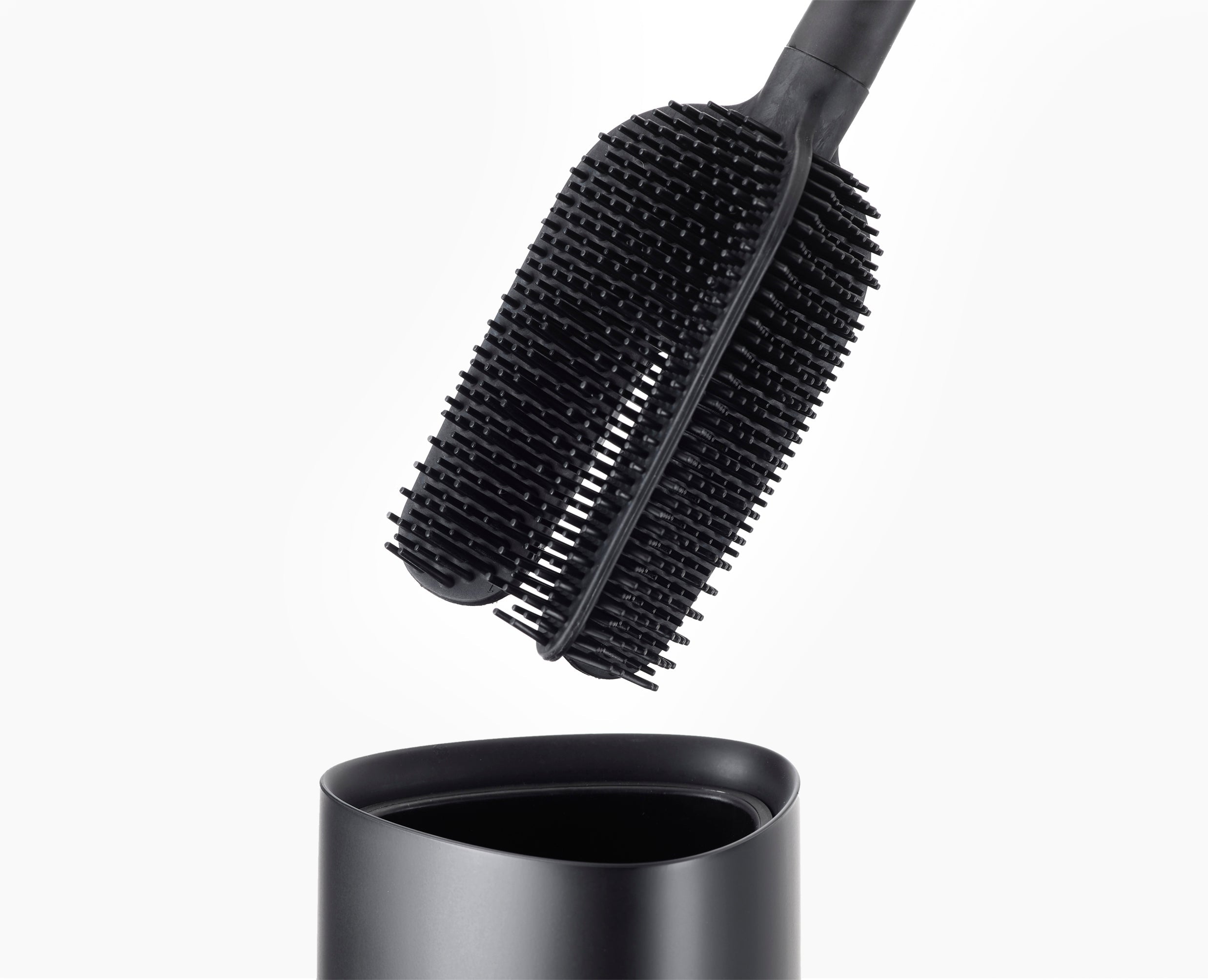 Flex™ 360 Matt Black Toilet Brush Starter Set