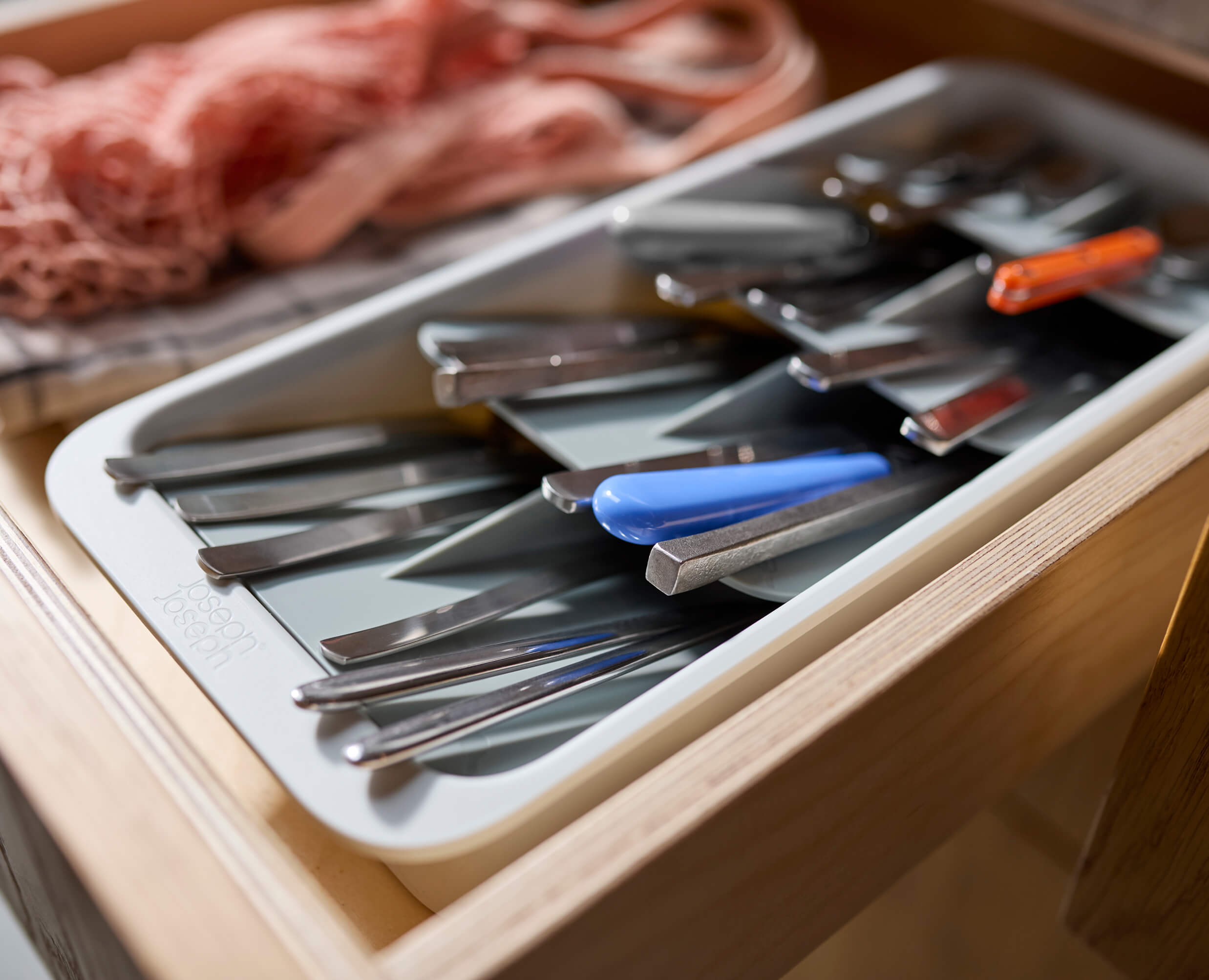 DrawerStore™ Large Tiered Cutlery Organiser