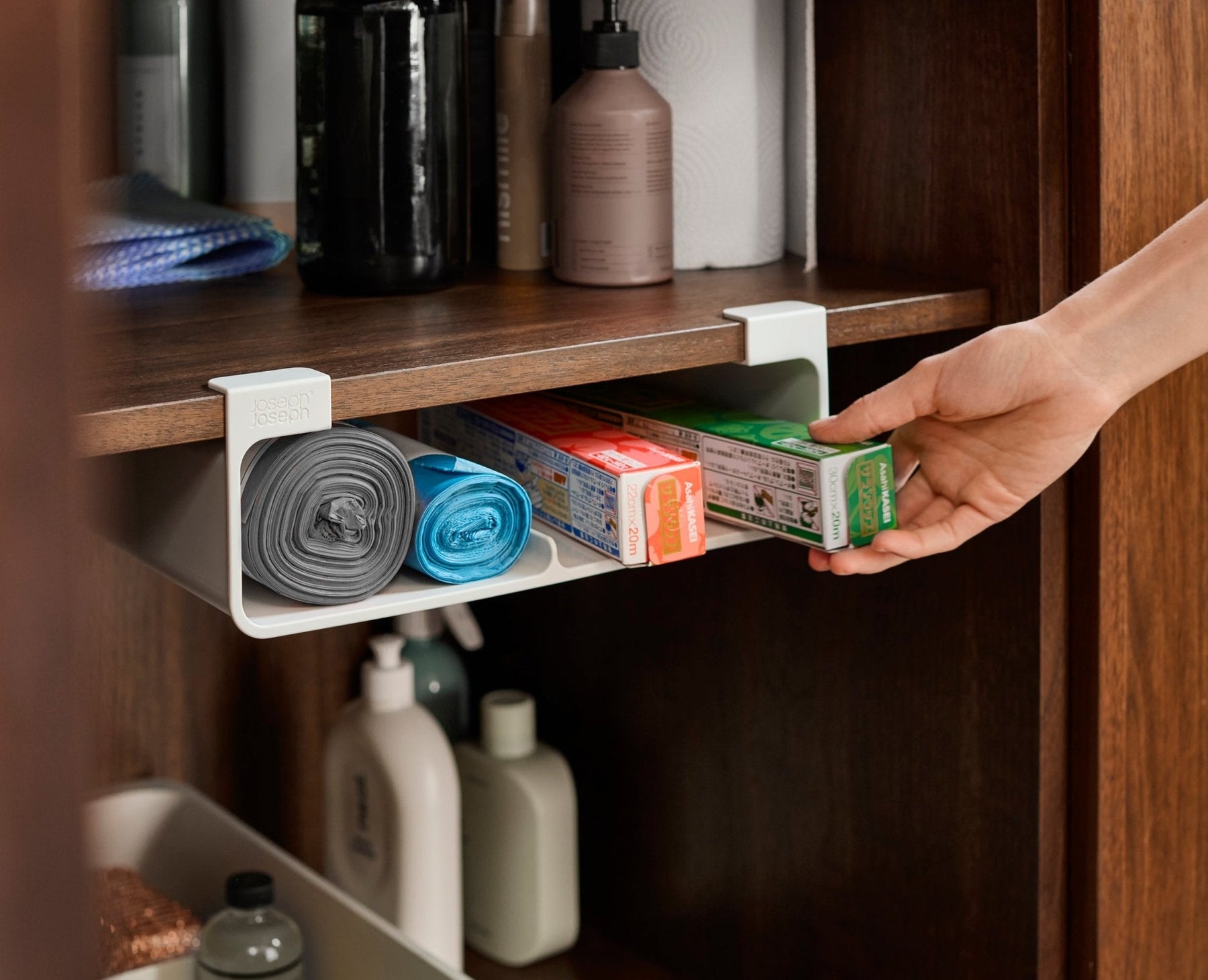 Grand Organisateur Recyclé Pour Film, Aluminium et Sacs Cupboardstore™