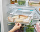 2-piece FridgeStore™ Clear Under-shelf Drawer &amp; Storage Bin Set