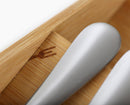 2-piece DrawerStore™ Bamboo Large Cutlery &amp; Knife Organiser Set