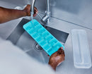 Set de 2 Bacs à Glaçons à Remplissage Facile Bleu Flow™