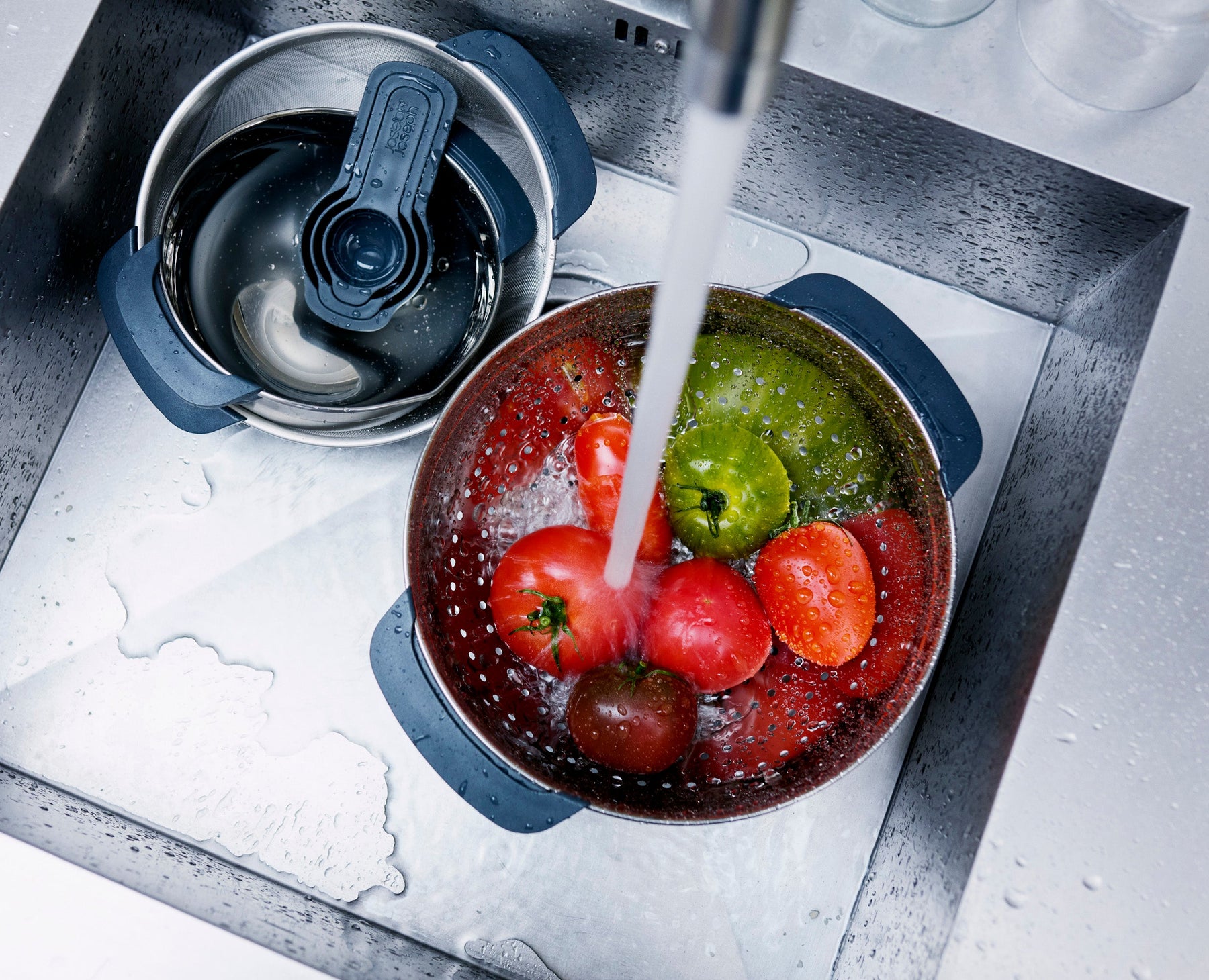 Set pour Préparation des Aliments 9 Pièces en Inox Nest™ 9