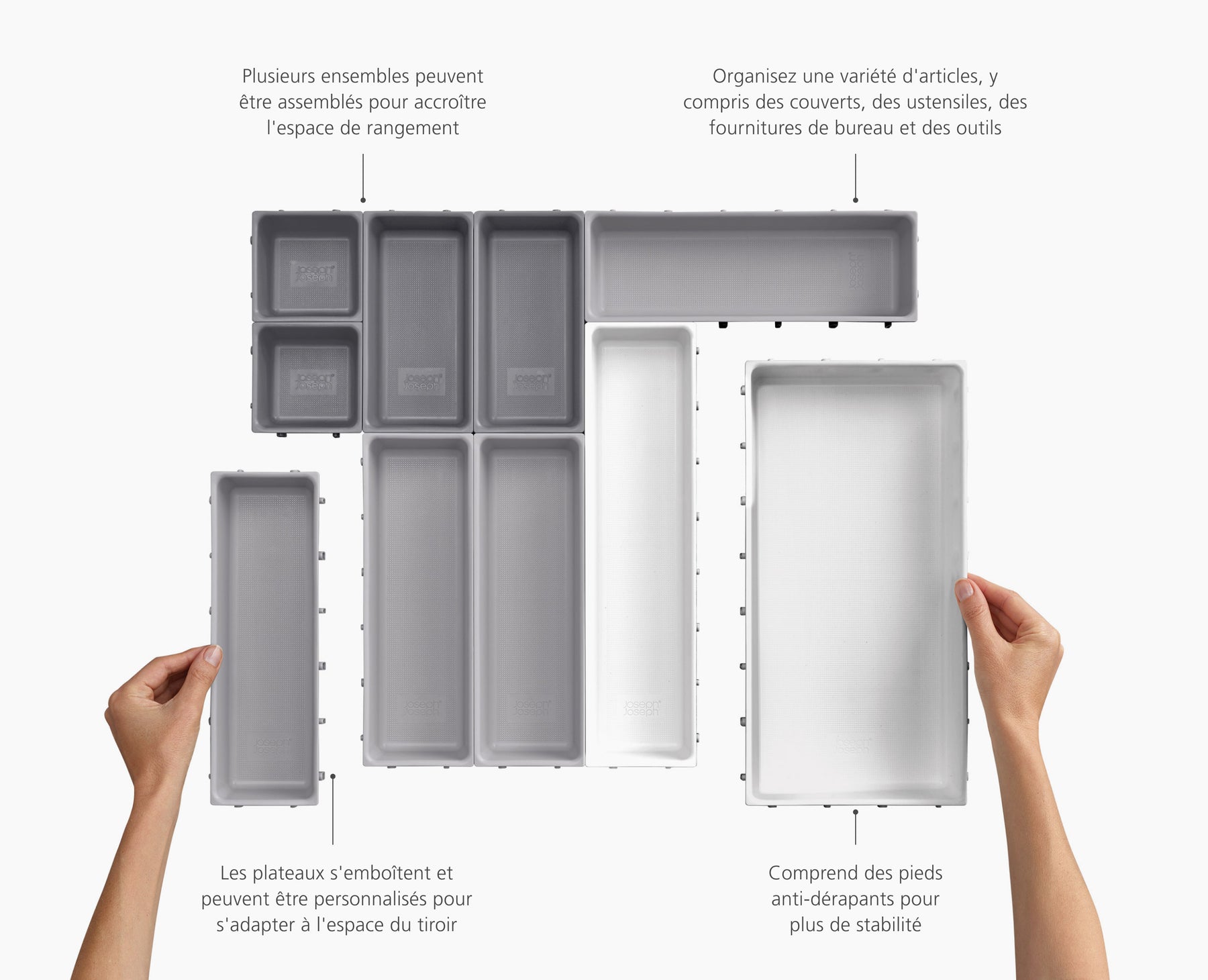 Blox™ 10-Piece Drawer Organiser Set