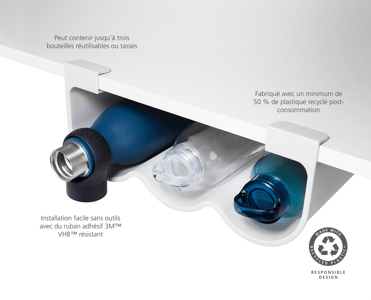 CupboardStore™ Support de Rangement de Bouteilles Sous Étagère