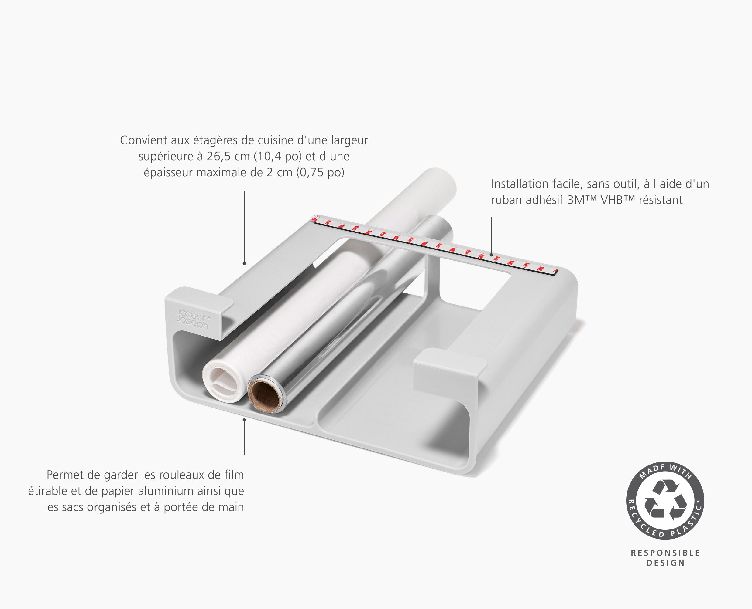 CupboardStore™ Film, Foil &amp; Bag Organiser