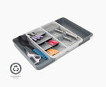 DrawerStore™ Expanding Tiered Cutlery, Utensil, Gadget &amp; Knife Organiser