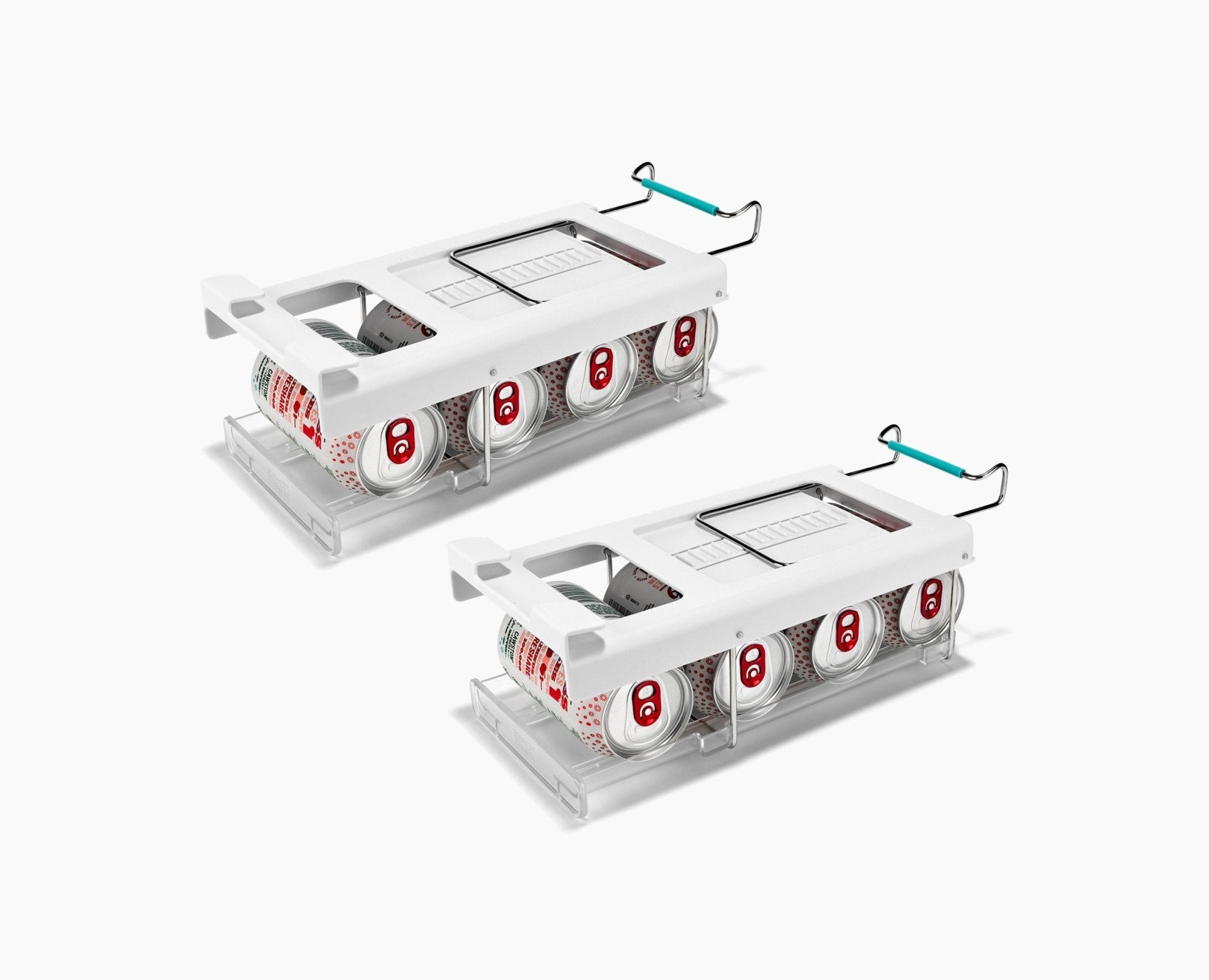 FridgeStore™ Under-Shelf Can Dispenser - 2 Pack