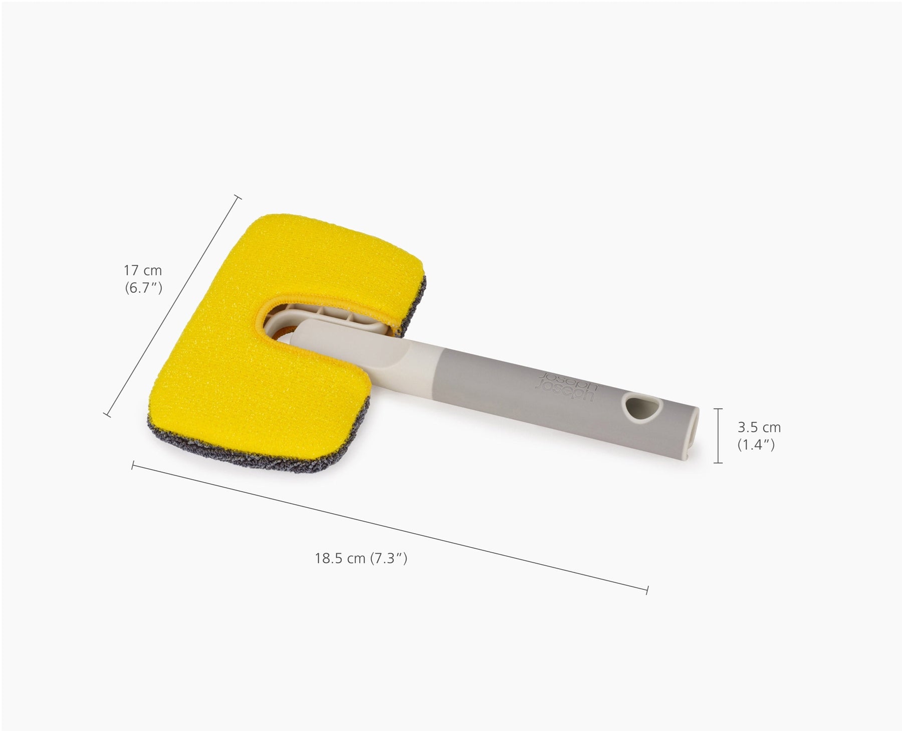 CleanTech™ 2-in-1 Surface Scrubber Tool with Extension Pole