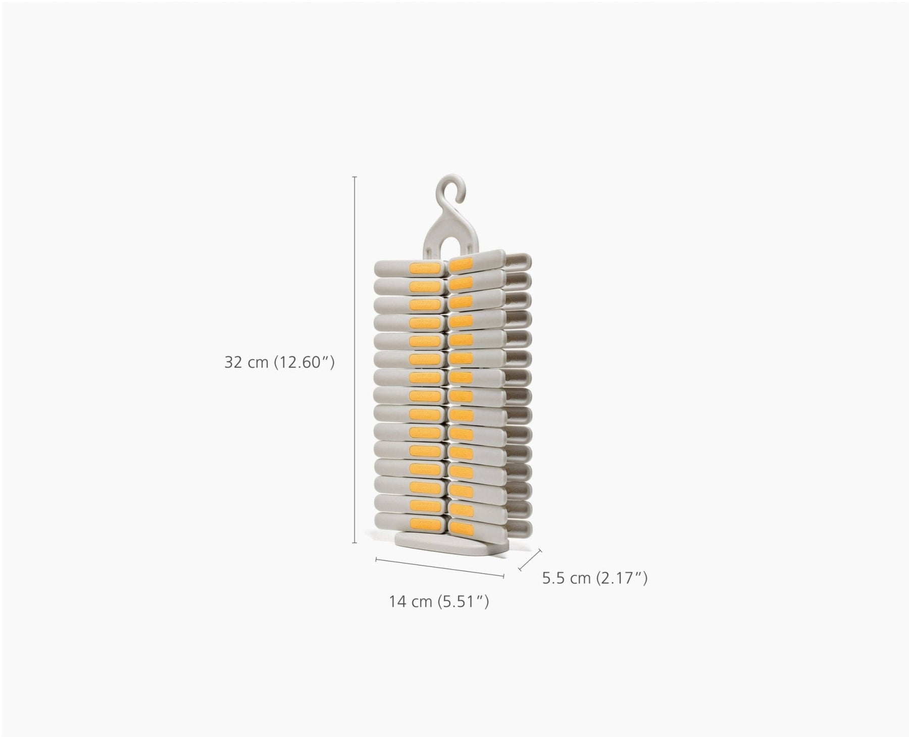 2-piece Hold-All 45L Outdoor Laundry Basket &amp; Peg Set