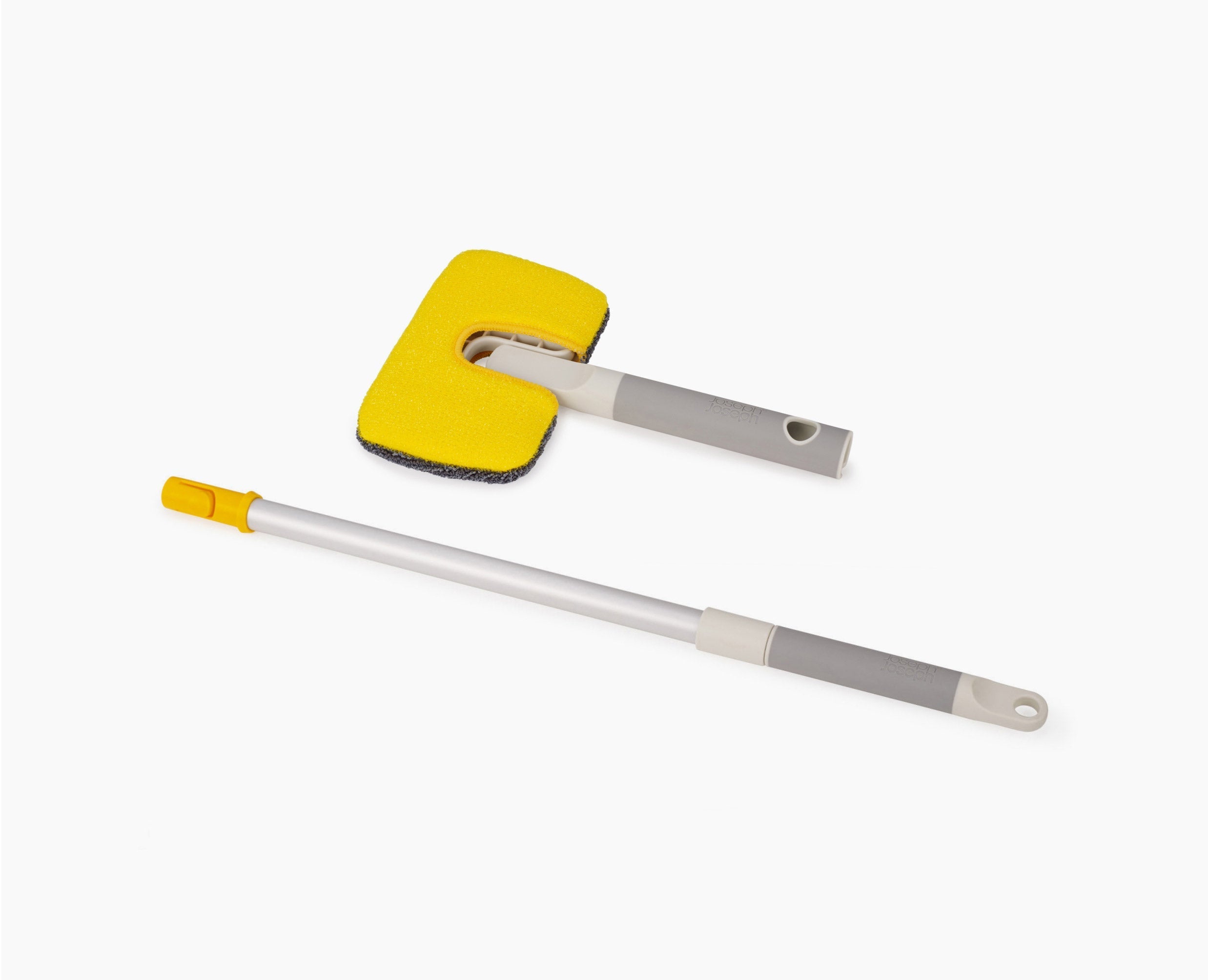 CleanTech™ 2-in-1 Surface Scrubber Tool with Extension Pole