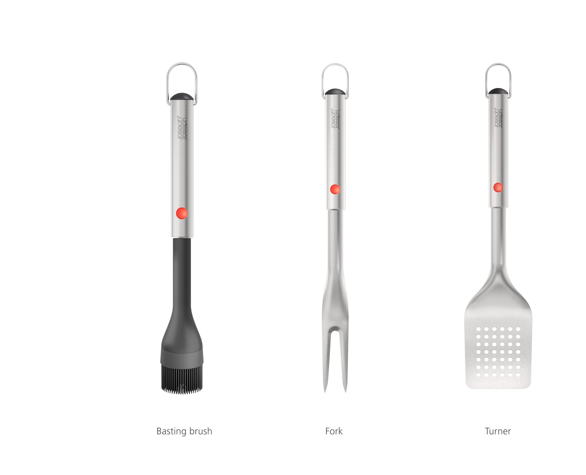 6-piece GrillOut™ BBQ Utensil Set with Extending Handles
