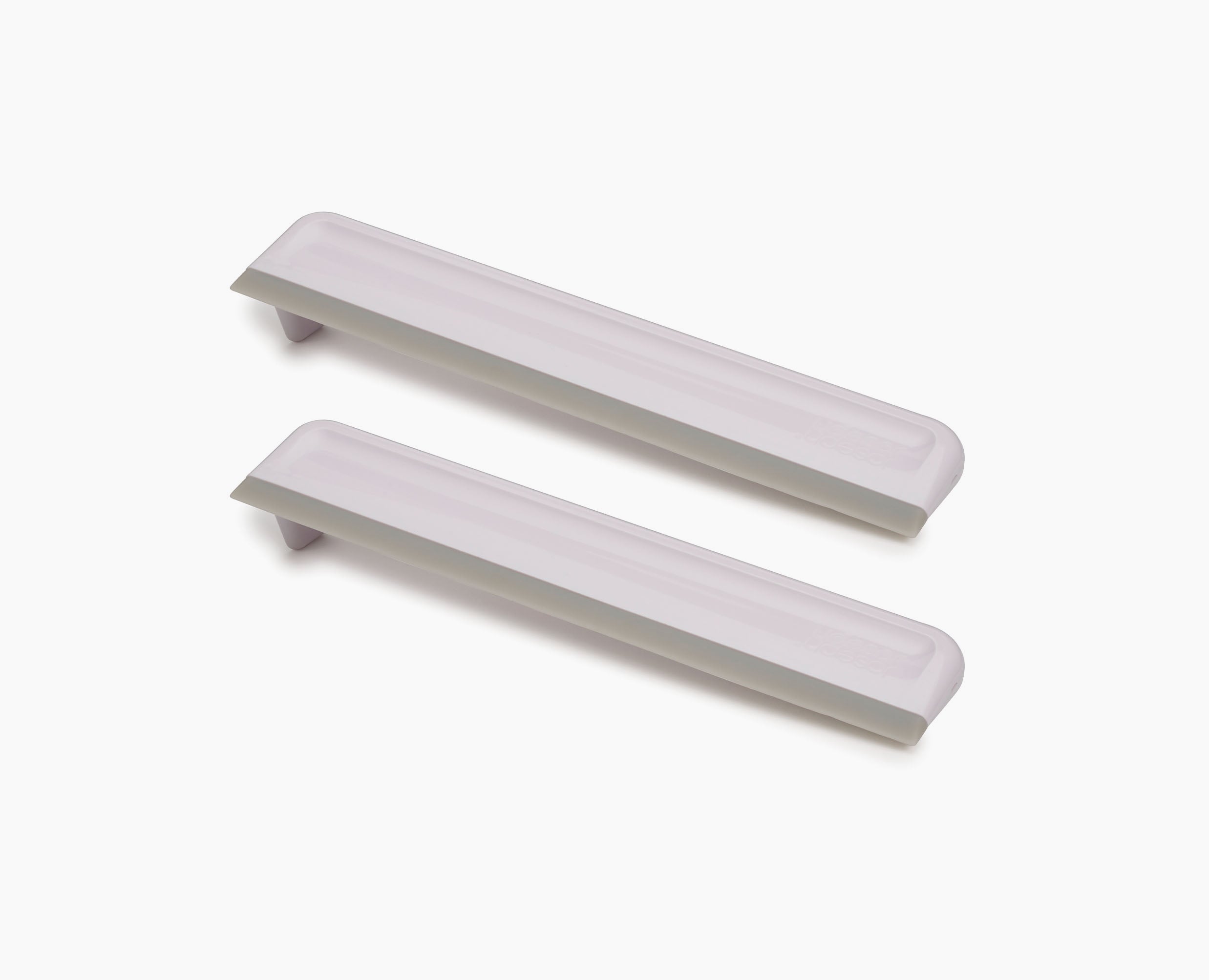 Lot de 2 Raclettes de Douche Grises Claires EasyStore™