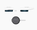 Space Folding Handle Non-Stick 30cm Blue Shallow Frying Pan