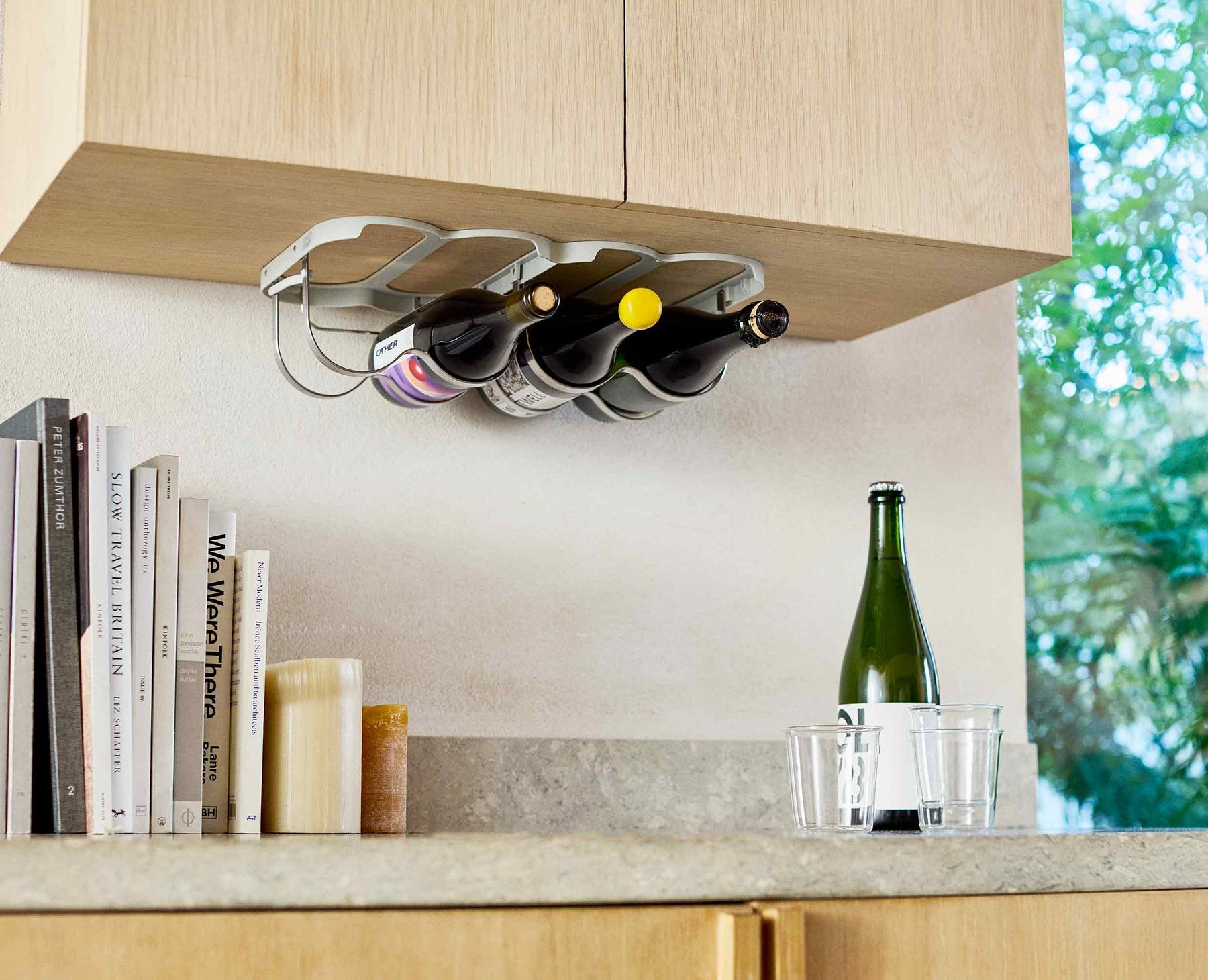 Casier à Vin Sous Étagère En Acier Inoxydable Cradle™