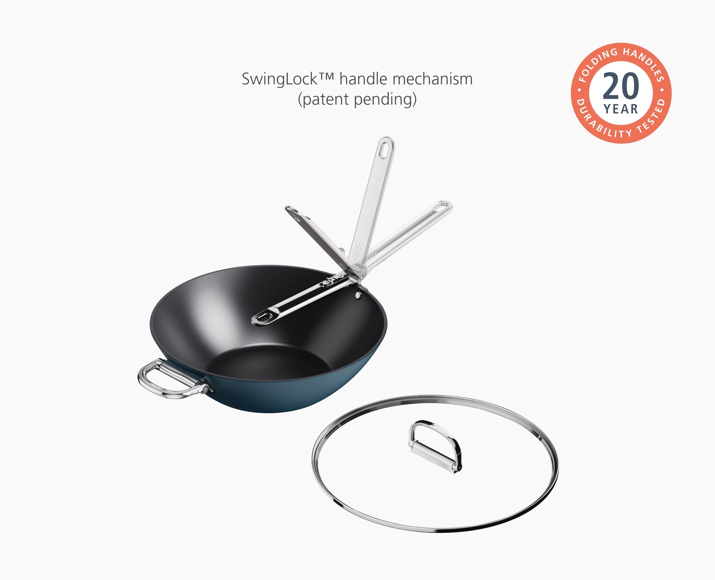Space Wok &amp; Utensil Set