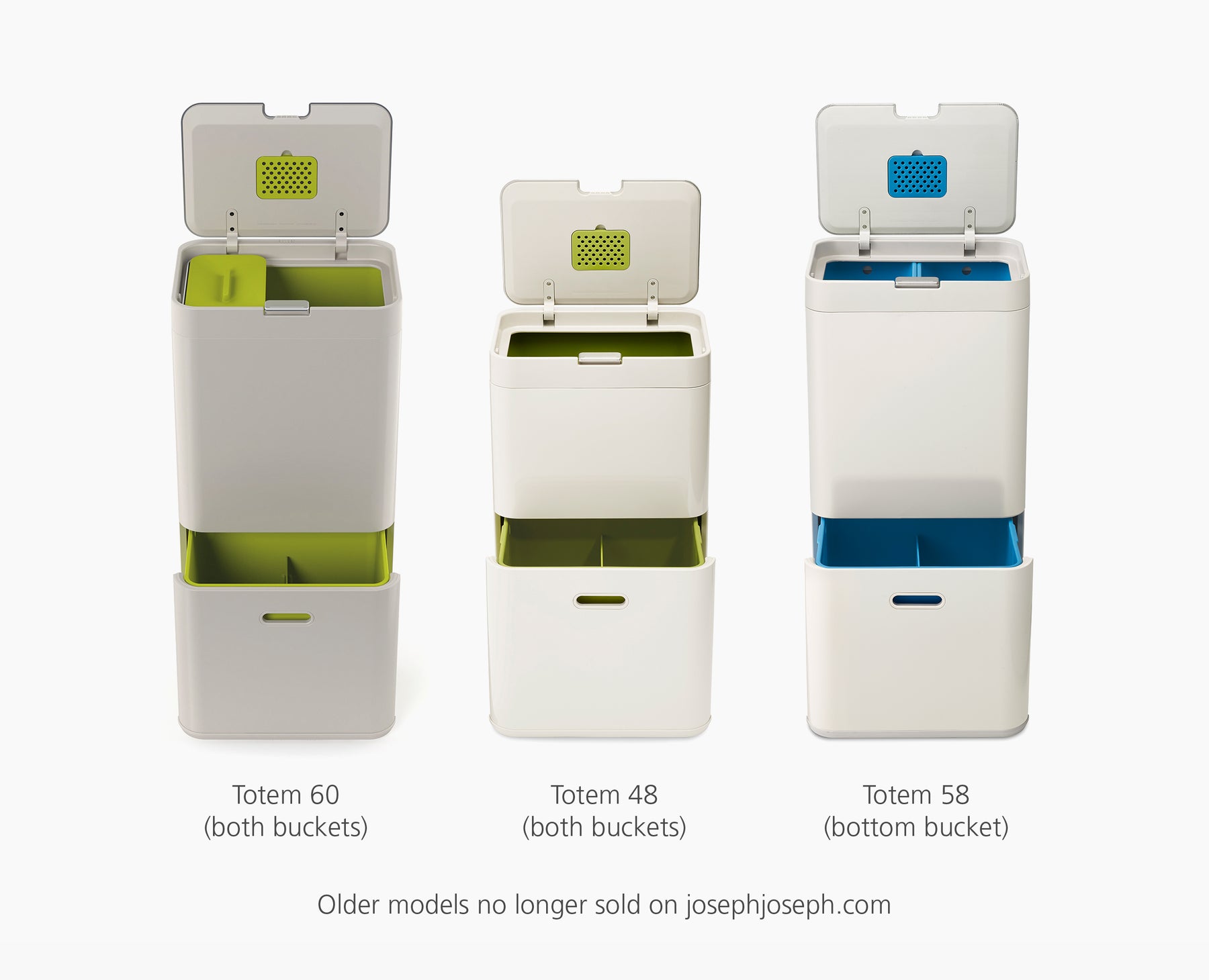 Joseph Joseph IW6 - Sacs poubelles écologique en plastique recyclé, sacs  pour déchets de cuisine avec Fermeture à Poignées coulissantes, très  résistants - 20 sacs, 30 litres, gris : : Cuisine et Maison
