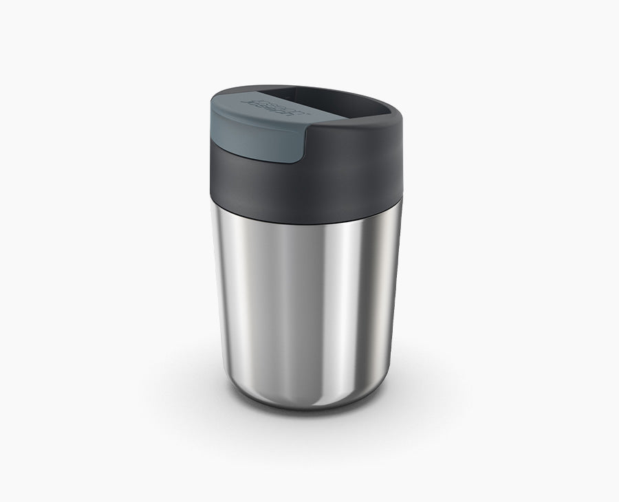 Sipp™ Steel Travel Mug with Hygienic Lid 340ml - 81125 - Image 1