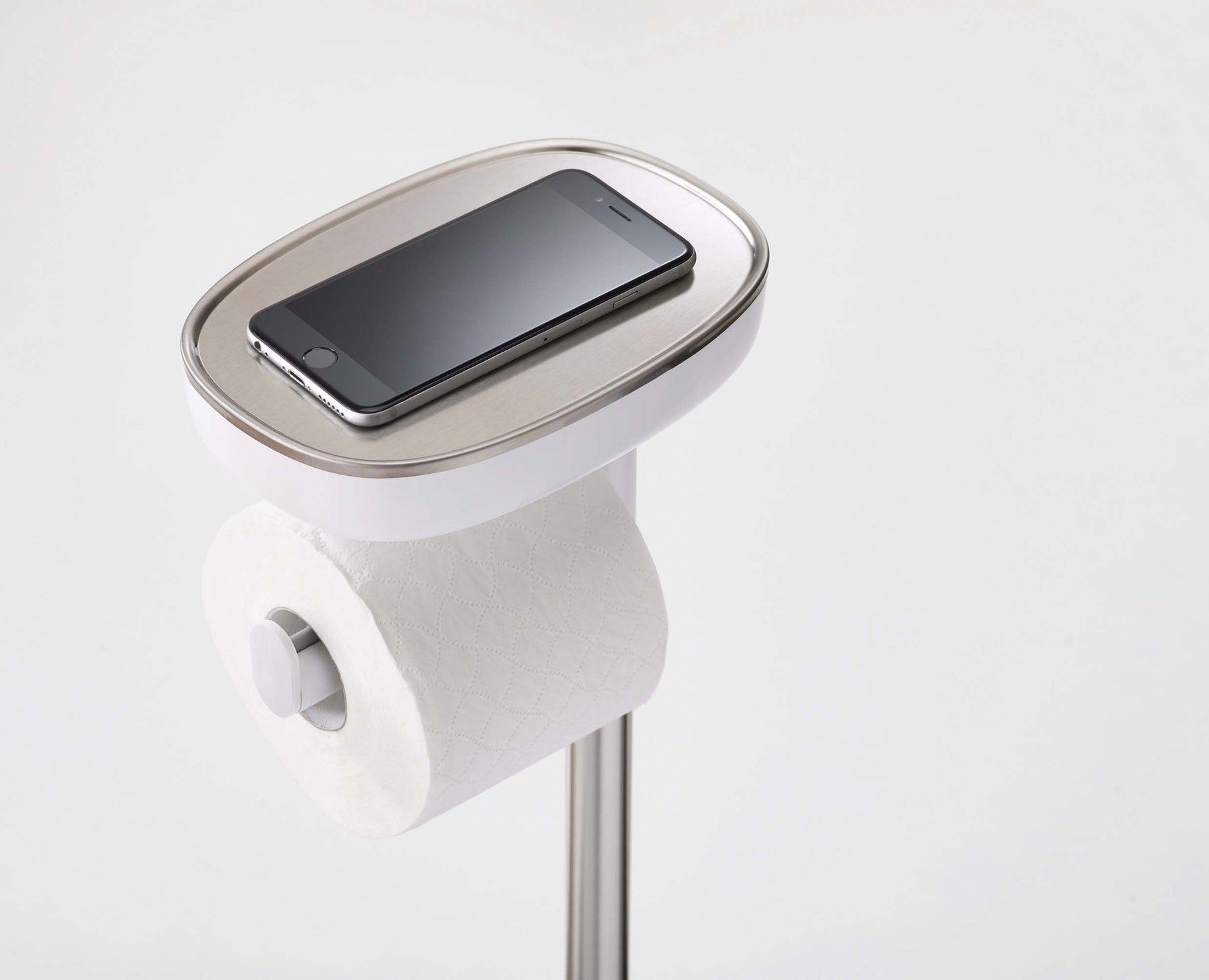 TAKE® Porte-rouleau de rechange rangement papier toilette 4 rouleaux avec  porte-papier
