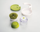 Brosse avec Réservoir Liquide Vaisselle Palm Scrub™
